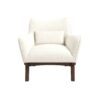 Brayden - Mid-Century Moder Armchair - Beige - Image 6