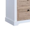 Autumn - Modern 6 Drawer Master Dresser With Interlock Drawer Feature Drawer Slide And Interlock Pre-Assembly, Wide Dressers For Bedroom 6 Deep Drawers For Closet Organizer Easy Assembly - White Oak - Image 7