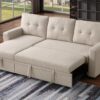 Elegant Storage Sofa - Beige - Image 6