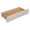 Queen Size Upholstered Platform Bed With Reading Lights, Drawers, Trundle And Shelves - Beige - Image 2