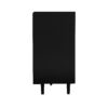 Sideboard Buffet Cabinet With Doors And Unique Panel Styling - Black / Red - Image 23