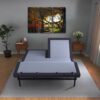 Bt3000 - Flex Head Queen Adjustable Bed Base With Head And Foot Position Adjustment - Blue / Gray - Image 3