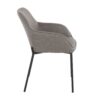 Daniella - Contemporary Dining Chair (Set of 2) - Black / Gray - Image 3