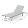Salton - Chaise Lounge Sunbathing Recliner - Natural - Image 4