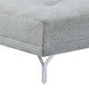 Quenti - Velvet Sofa Bed With Pillow - Gray - Image 5