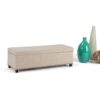 Kingsley - Large Storage Ottoman - Natural - Image 10
