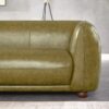 Marlon - Luxury Italian Leather Sofa - Green - Image 7