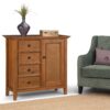 Amherst - Medium Storage Cabinet - Light Golden Brown - Image 9