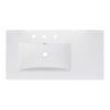 Bathroom Vanity With Ceramic Sink Combo, Abundant Storage Cabinet -2 Soft-Close Doors And 5 Drawers - White - Image 23