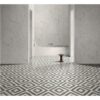 Polished Waterjet Marble Tile For Floor And Wall Stone - White / Gray - Image 6