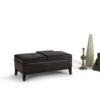 Oregon - Storage Ottoman Bench With Tray - Tanners Brown - Image 10