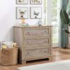 Grayson - 3 Drawer Dresser - Rustic Alpine - Image 4