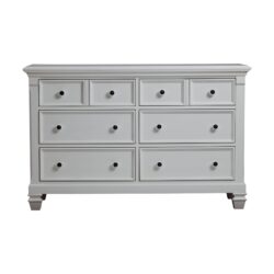 Glendale - 6 Drawer Dresser - Pure White