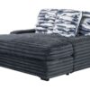 Shine - Lounger Sofa With USB - Gray - Image 2