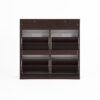 Modern Freestanding Shoe Storage Cabinet With 4 Flip Drawers - Walnut - Image 15