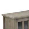 Warm Shaker - Low Storage Cabinet - Distressed Gray - Image 4