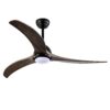 Ceiling Fan, Indoor Outdoor Ceiling Fan With Light With Remote Control, Noiseless Reversible Motor, 6 Speed, 3 Color, For Patio Living Room, Bedroom, Office, Indoor - Matte Black - Image 16