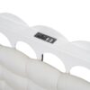 Queen Size Storage Platform Bed, With 2 Big Drawers, Twin Long Size Trundle, One Set Of Sockets & USB Ports - White - Image 5