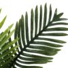 24" Tall, Artificial Plant, Palm, Indoor, Faux, Fake, Table, Floor, Greenery, Potted, Real Touch, Decorative - Green / Beige - Image 3