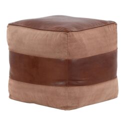 Cobbler - Pouf - Espresso / Tan