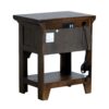 Verna - 1 Drawer Nightstand - Brown - Image 4