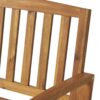 Farmhouse Style Outdoor Bench - Teak Acacia Wood - Image 13