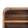 Floating Open Curve Nightstand - Oak - Image 7
