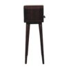 Mini Curved Console Table - Walnut - Image 6