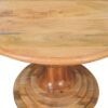 Round Turned Dining Table - Oak - Image 8