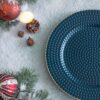 Polypropylene Charger Plate (Set of 8) - Blue - Image 4
