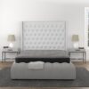 CS Hybrid - 8" Full Pocket Coil Mattress - Black / Gray - Image 5