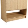 Modern Bathroom Vanity With Ceramic Sink And Soft Closing Doors, 36" Freestanding Cabinet - Oak - Image 24