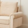Modern Plush Comfort Loveseat - Beige - Image 6