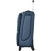 Softside Luggage Expandable 3 Piece Set Suitcase Upright Spinner Softshell Lightweight Luggage Travel Set - Dark Blue - Image 13