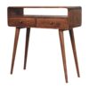 Curved Console Table - Caramel - Image 3