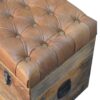 Buffalo - Hide Storage Trunk - Oak - Image 9