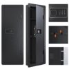 Wall Gun Safe, Gun Safes For Home, Gun Safes & Cabinets, Wall Safes Between The Studs, Quick Access Rifle Safe With Removable Shelf And Digital Keypad - Black - Image 4