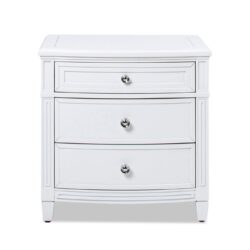 Dauphin - 3 Drawer Accent End Table - Gray Cashmere