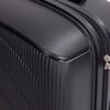 Expandable Hardshell Suitcase Double Spinner Wheels Pp Luggage Sets Lightweight Durable Suitcase With Tsa Lock, 3 Piece Set (20/24/28) - Black - Image 11