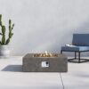 Outdoor Handcrafted Fire Pit Table - Charcoal - Image 3