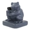 Whimsical - Neptune Umbrella Base With Frog Design - Gray - Image 5