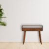 Curved Console Table - Chestnut - Image 10