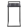 Accent Table, C - Shaped, Versatile Design - Black - Image 3