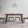 Ginny - Dining Table - Walnut - Image 8
