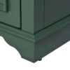 Bathroom Vanity With Ceramic Sink Combo, Modern Freestanding Storage Cabinet With Silver Handles, Soft Closing Doors - Green - Image 16