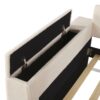 Twin Size Upholstered Daybed With Storage Armrests, Trundle And Latest Integrated Bluetooth Audio System - Beige - Image 6