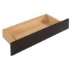 Queen Size Storage Platform Bed, With 2 Big Drawers, Twin Long Size Trundle - Walnut - Image 3