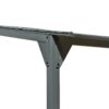 Outdoor Wall Mounted Gazebo With Sloped Roof Design, Uv Protection, And Durable Iron Frame - Gray - Image 24