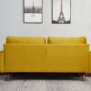 Plush Comfort Loveseat - Goldenrod - Image 10
