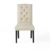 Harding - Tufted Dining Chair (Set of 2) - Natural - Image 6